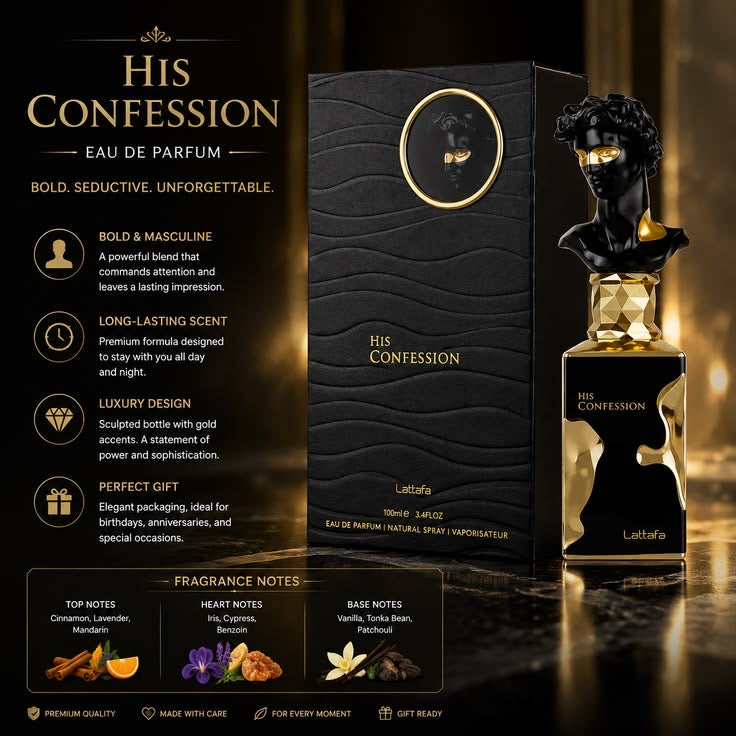 His confession